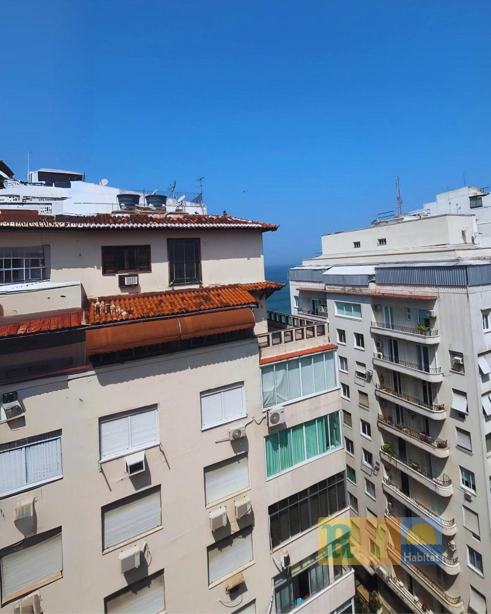 AS1210 Quarto-sala com vista mar Copacabana Posto 5 Rio de Janeiro Exterior foto