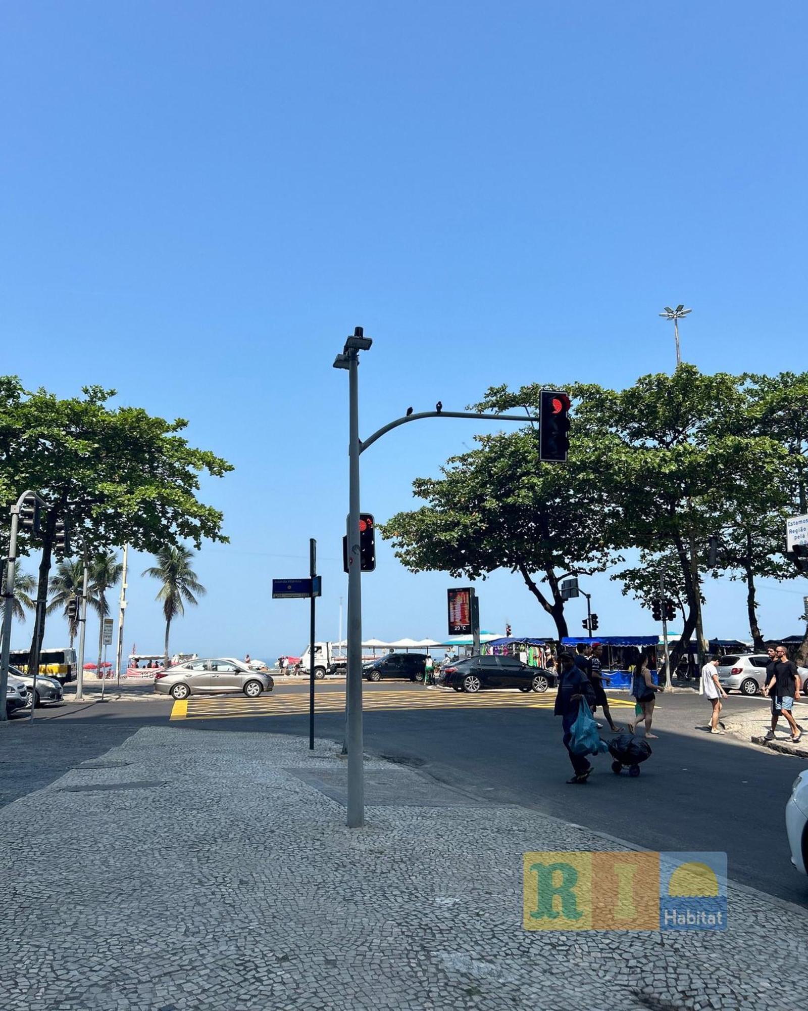 AS1210 Quarto-sala com vista mar Copacabana Posto 5 Rio de Janeiro Exterior foto