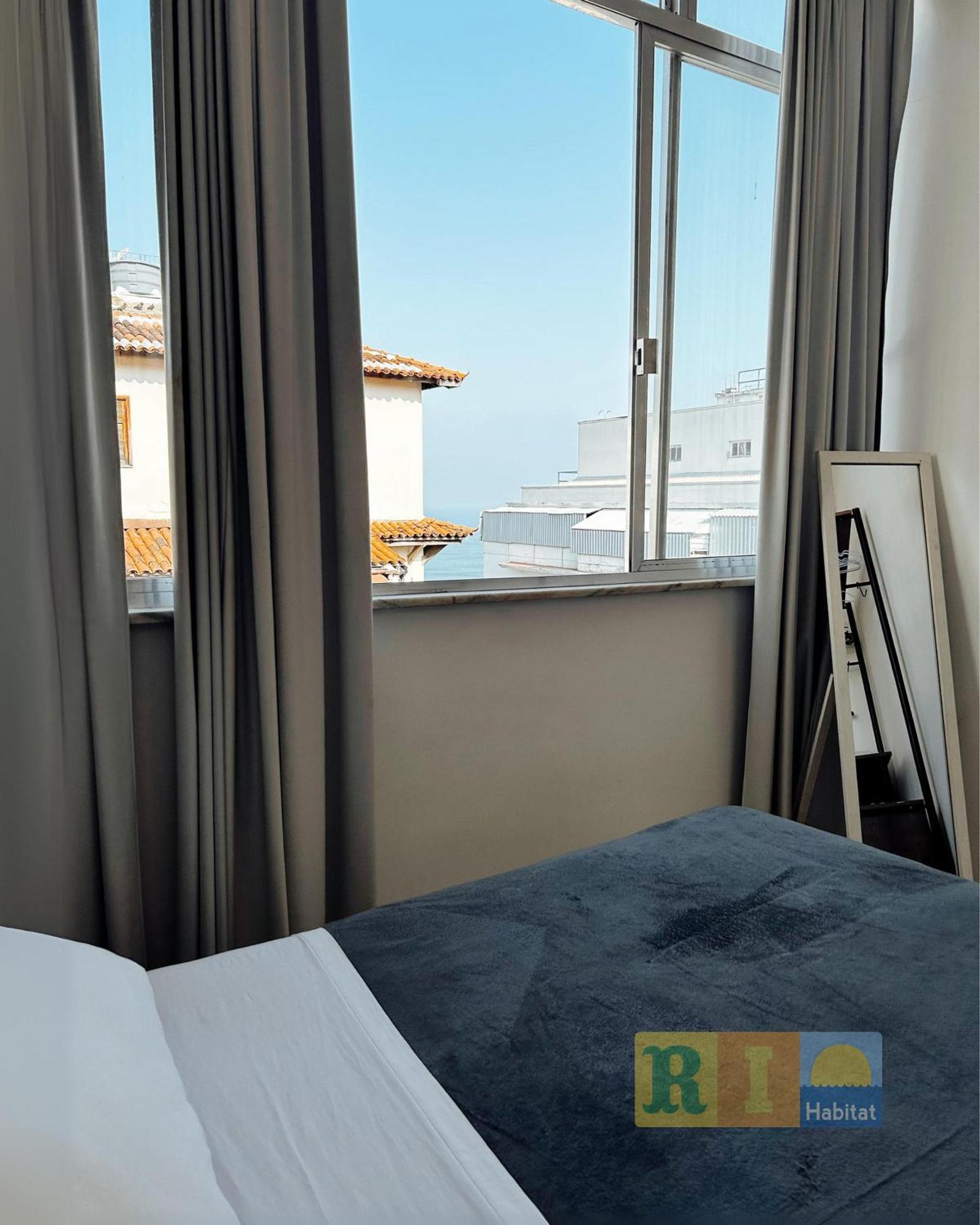 AS1210 Quarto-sala com vista mar Copacabana Posto 5 Rio de Janeiro Exterior foto