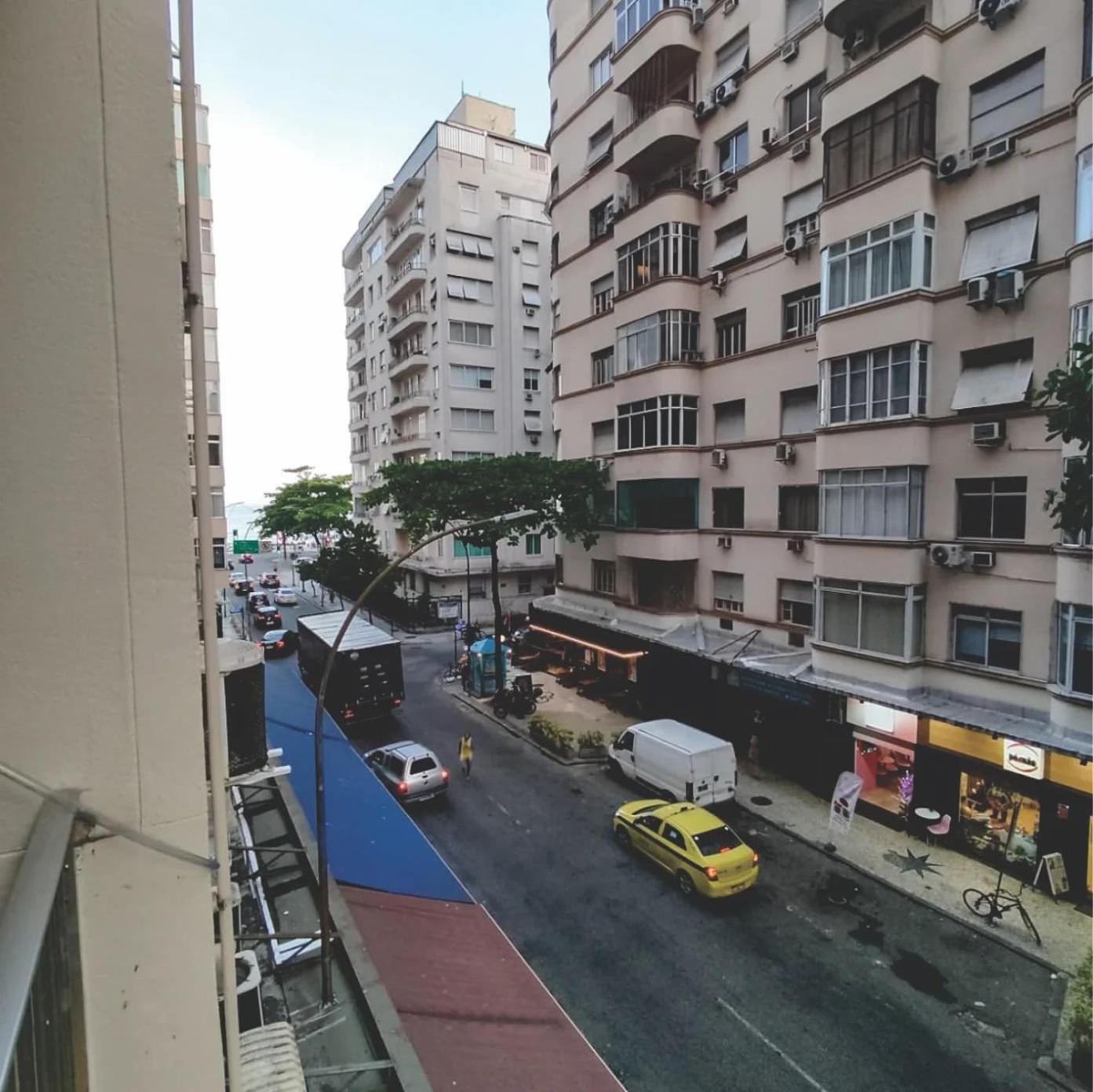 AS1210 Quarto-sala com vista mar Copacabana Posto 5 Rio de Janeiro Exterior foto